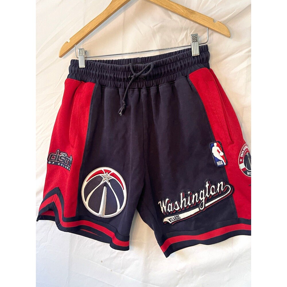 Pro Standard Washington Wizards NBA Basketball Navy/Red Shorts Size L